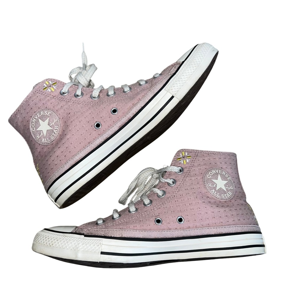 Converse Chuck‎ Taylor All Star Autumn Embroidery High Tops Size 10.5 Women's